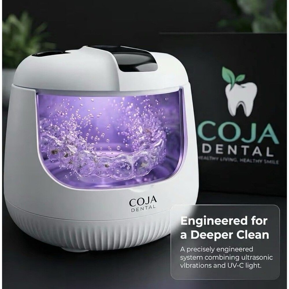 COJA Dental Cleansing Pod PRO + UV - 48kHz Ultrasonic  Cleaner, NEW (99$ Amaz)